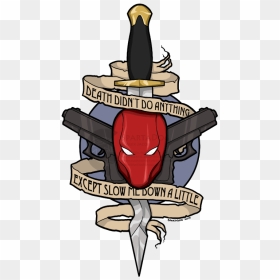 [t-shirt Design] Death Didn"t Do Anything - Transparent Red Hood Comic, HD Png Download - jason png