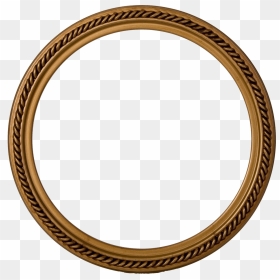 Round Frame Png Image - Round Wood Frame Png, Transparent Png - circle frame png