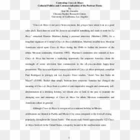 Document, HD Png Download - cinco de mayo png