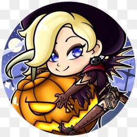 Halloween Mercy Icon By Neonstryker - Halloween Mercy Icon, HD Png Download - mercy png