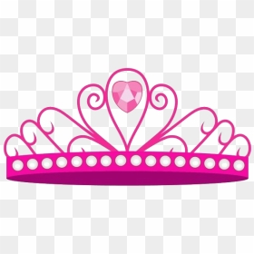 Pink Princess Crown Png Transparent Image - Princess Crown Png Transparent, Png Download - transparent crown png