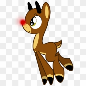 Thumb Image - Rudolph The Red Nosed Reindeer Colored, HD Png Download - reindeer png