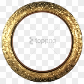 Free Png Gold Circle Frame Png Png Image With Transparent - Silver Circle Frame Png, Png Download - circle frame png