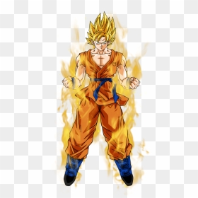 Goku Drawing Bad - Goku Drawing Super Saiyan, HD Png Download - aura png