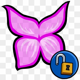 Club Penguin Rewritten Wiki - Club Penguin Fairy Wings, HD Png Download - fairy wings png