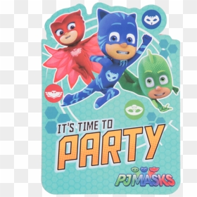Pj Mask Party Invitations - Pj Mask Gift Bag, HD Png Download - pj masks png