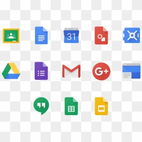 Cluster Of G Suite For Education Icons - G Suite, HD Png Download - google icon png