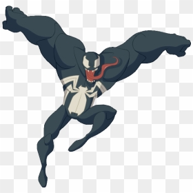 The Spectacular Spiderman Venom - Venom Spectacular Spider Man Villains, HD Png Download - venom png