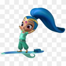 Shine On Flying Board - Shimmer And Shine Png, Transparent Png - shimmer and shine png