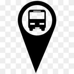 Bus Icon Stop Positioning Logo Hq Image Free Png Clipart - Bus Stop Logo Png, Transparent Png - stop png