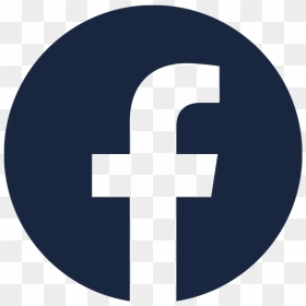 Pit Social Icons Navy - Transparent Facebook Circle Logo, HD Png Download - bright light png