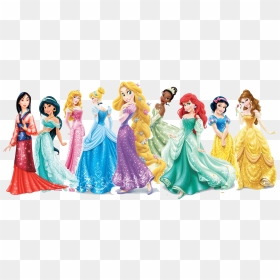 Disney Princesses Transparent - Disney Princess Characters Png, Png Download - princess png