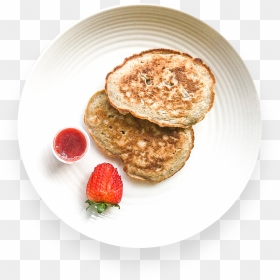 Banana Pancakes With Strawberry Jam - Pickert, HD Png Download - pancakes png