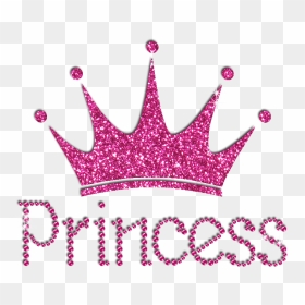 Png Crown Princess Transparent Crown Princess Png Images - Pink Glitter Princess Crown, Png Download - princess png