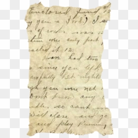 Old Paper Writing Template , Png Download - Old Looking Paper With Words, Transparent Png - old paper png