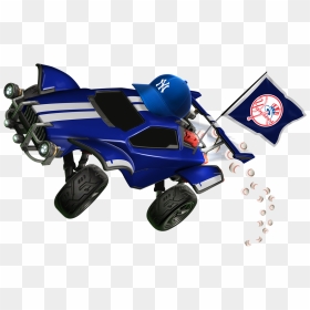 Yankees Items Now Available In Rocket League For $3 - Rocket League Png Cars, Transparent Png - rocket league car png