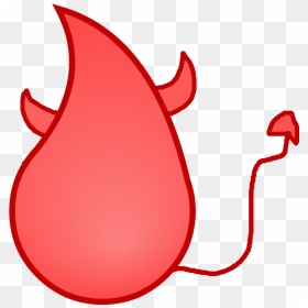 Blood Drop Asset - Bfdi Asset, HD Png Download - blood drop png