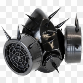 Cyber Cosplay Gas Mask Clip Arts - Cyber Goth Mask Png, Transparent Png - gas mask png