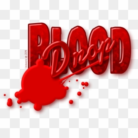 Graphic Design, HD Png Download - blood drop png