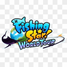 Fishing Star World Tour Reels Into Retail On Nintendo - Fishing Star World Tour Logo Png, Transparent Png - nintendo switch logo png