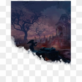 Cemetery, Png Download - Painting, Transparent Png - snow pile png