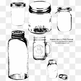 Mason Jar, HD Png Download - mason jar png