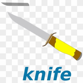 Utility Knife, HD Png Download - dagger png