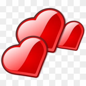 Nuvola Apps Amor - 3 Hearts Transparent, HD Png Download - corazones png