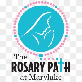Rosary Path Logo Ol - Rosary Blue Design Png, Transparent Png - mercy png