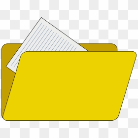 Folder Clipart Paper File - Folder Clipart, HD Png Download - folder png