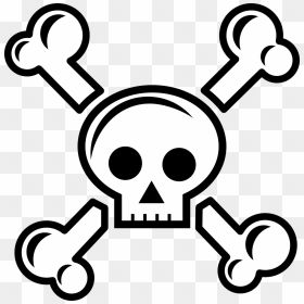 Deadth Clipart Cute Cross Free Collection - Clipart Skull And Crossbones, HD Png Download - pirate hat png
