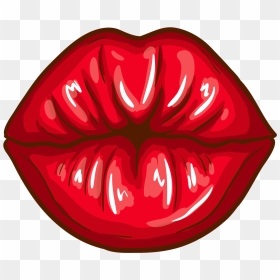 2048 X 2048 - Cartoon Transparent Background Red Lips Png, Png Download - tongue png