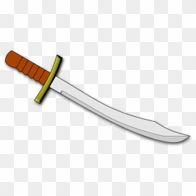 Dagger Clipart Curved - Scimitar Clipart Transparent, HD Png Download - dagger png