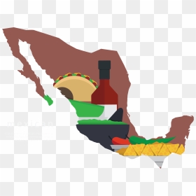 Mexico Silhouette At Getdrawings - Vector Mexico Flag Png, Transparent Png - mexico flag png