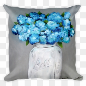 Throw Pillow, HD Png Download - mason jar png