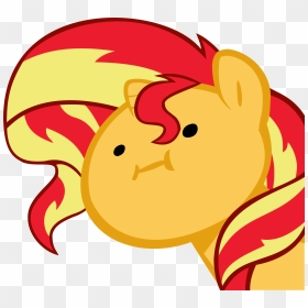 Transparent Omegalul Png - Pony Sunset Shimmer, Png Download - omegalul png