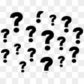 Black And White , Png Download - Lot Of Question Marks, Transparent Png - question marks png