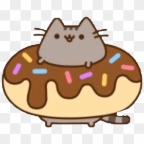 Transparent Cartoon Donut Png - Donut Pusheen The Cat, Png Download - pusheen png