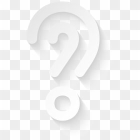 Question Mark White Png - White 3d Question Mark Png, Transparent Png - question marks png