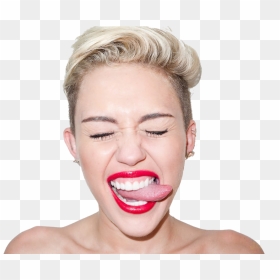 Miley Cyrus Tongue Png Svg Library Library - Miley Cyrus Bangerz Tongue, Transparent Png - tongue png