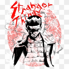 Stranger Things Eleven - Illustration, HD Png Download - stranger things png