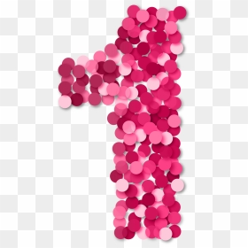 Clipart 1 Pink Clipart Royalty Free Download One 1, HD Png Download - pink png