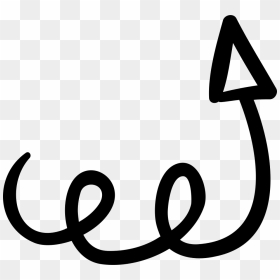 Up Arrow With Scribble - Scribble Arrow Png, Transparent Png - scribble png