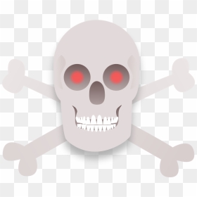 Skull And Crossbones - Skull, HD Png Download - skull and crossbones png