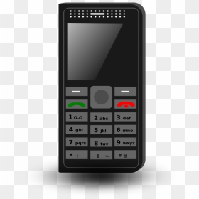Cellphone Vector Image - Old Mobile Phone Png, Transparent Png - cellphone png