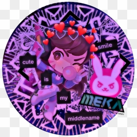Freetoedit Overwatch Dva Icon Overwatchdva , Png Download - Cute Overwatch Ashe Icon, Transparent Png - dva png