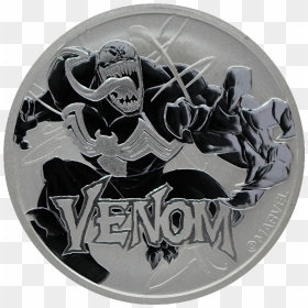 Ibtuv220101 1 - 1oz 2020 Marvel Venom Silver Coin, HD Png Download - venom png