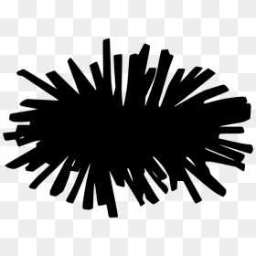 Black Scribble Shape - Blue Scribble Clipart, HD Png Download - scribble png