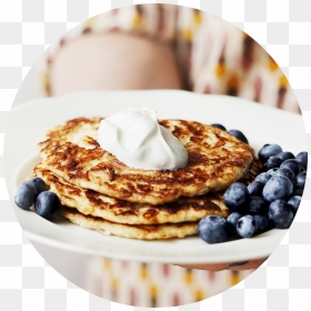 Transparent Pancake Breakfast Png - Keto Diet Keto Breakfast Recipe, Png Download - pancakes png