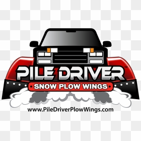 Pile Driver Plow Wings For A Boss Snow Plow, HD Png Download - snow pile png